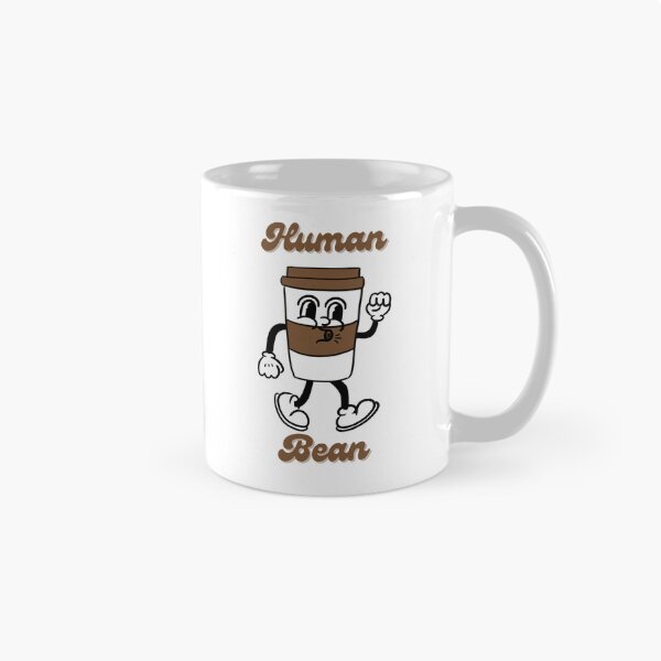 Item preview, Coffee Human Bean Fun Retro Coffee Design designed and sold by PrintsbyCB.