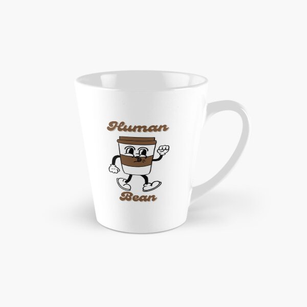 Item preview, Coffee Human Bean Fun Retro Coffee Design designed and sold by PrintsbyCB.