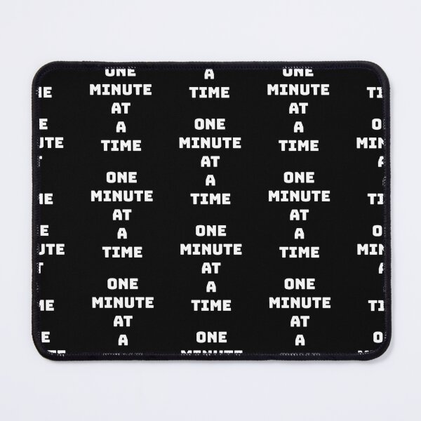 Item preview, One minute at a time, Inspirational aa quote designed and sold by Merchattack.