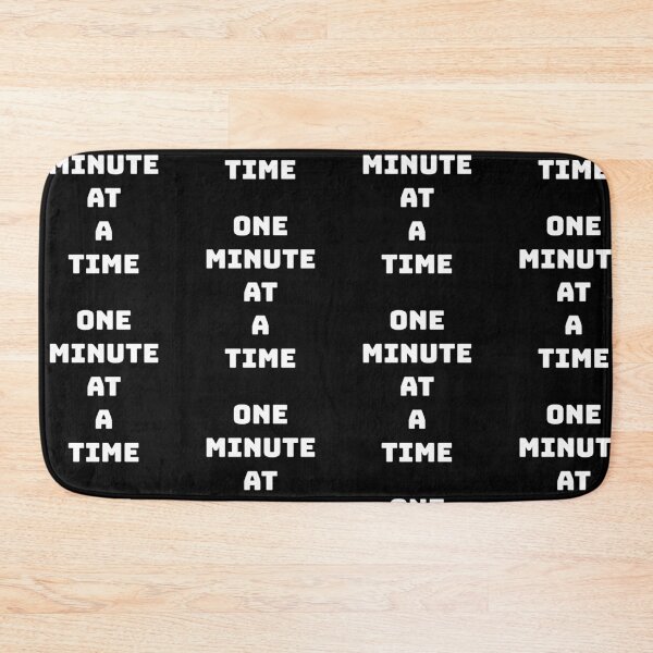 Item preview, One minute at a time, Inspirational aa quote  designed and sold by Merchattack.