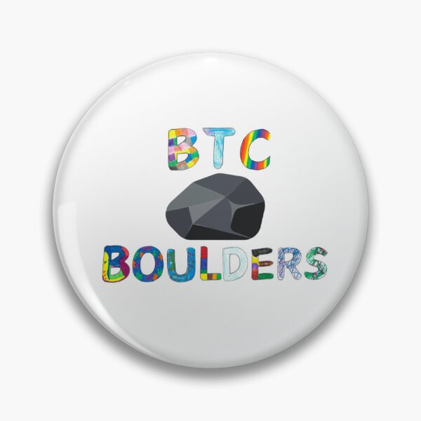 Item preview, BTC Boulders colorful designed and sold by emilygoodson917.
