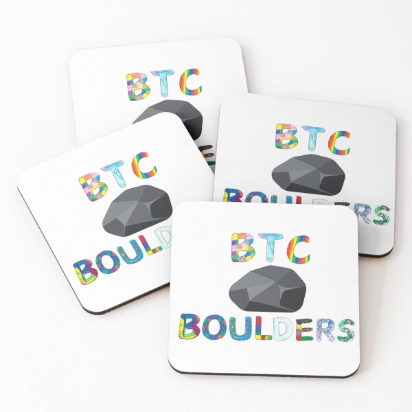 Artikelvorschau, BTC Boulder bunt entworfen und verkauft von emilygoodson917.