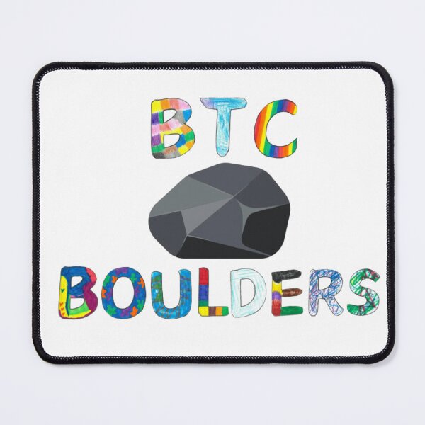 Item preview, BTC Boulders colorful designed and sold by emilygoodson917.