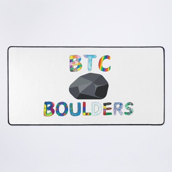 Item preview, BTC Boulders colorful designed and sold by emilygoodson917.