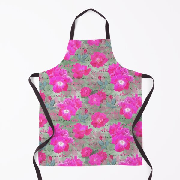 Item preview, Rose Water Recipe Pink Roses on Sage 9ab49a designed and sold by Art in My Loft.