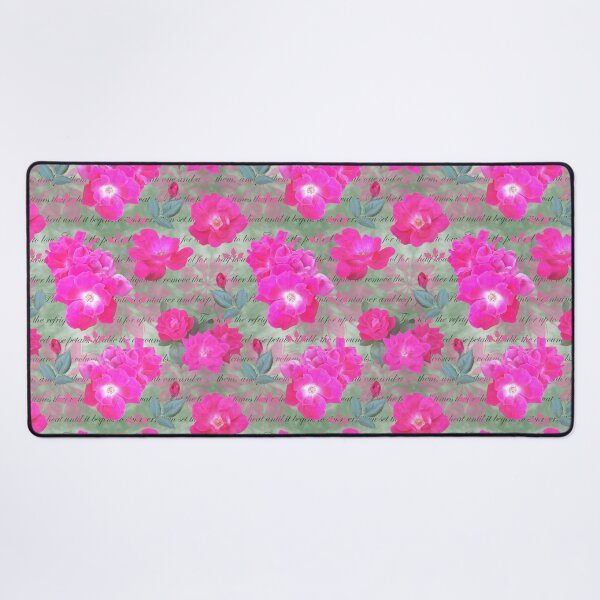 Item preview, Rose Water Recipe Pink Roses on Sage 9ab49a designed and sold by Art in My Loft.
