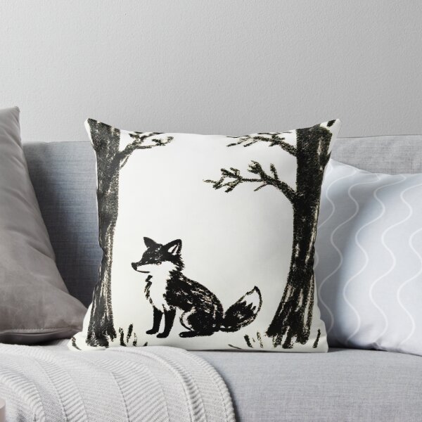 Item preview, Lindo boceto de tinta de zorro designed and sold by SunkenCost.