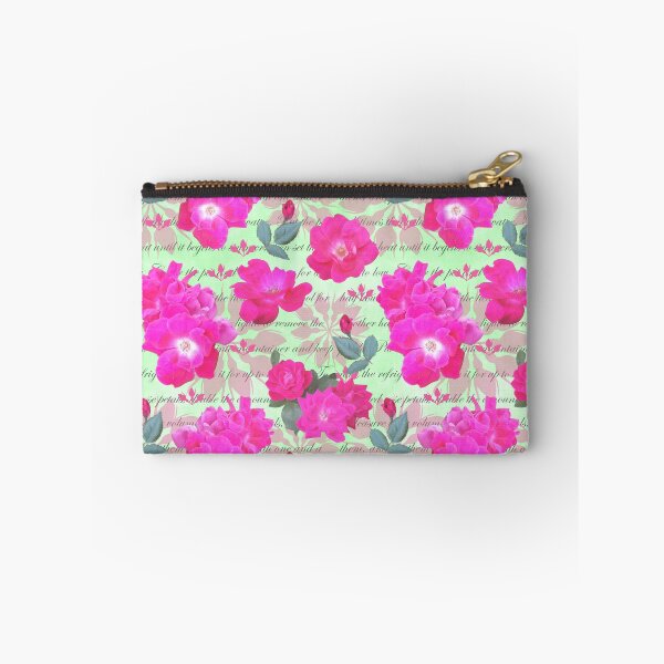 Item preview, Rose Water Recipe Pink Roses on Green beffbf designed and sold by Art in My Loft.