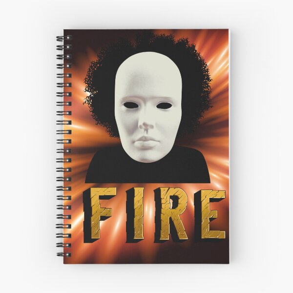 Item preview, Fire Man Mask designed and sold by passiveink.
