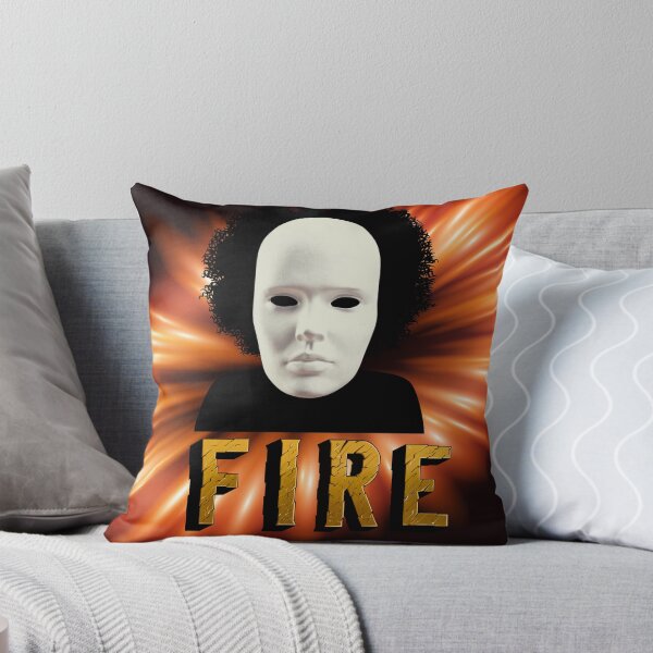 Item preview, Fire Man Mask designed and sold by passiveink.