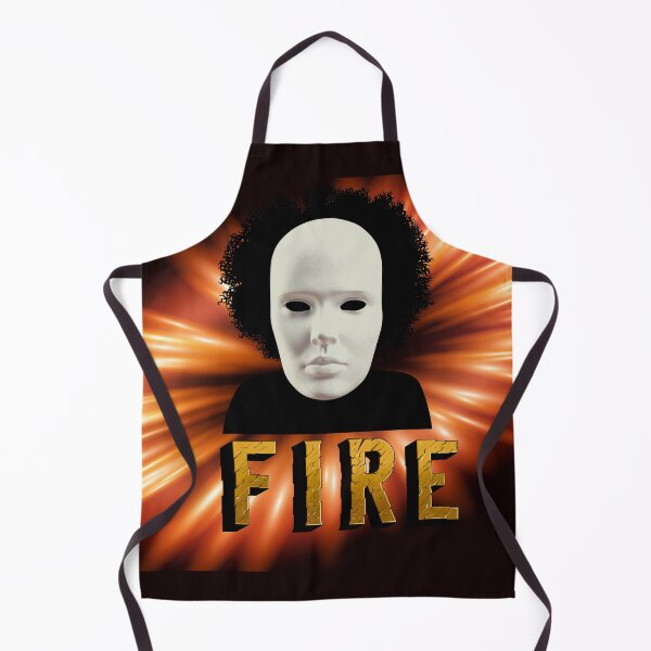 Item preview, Fire Man Mask designed and sold by passiveink.