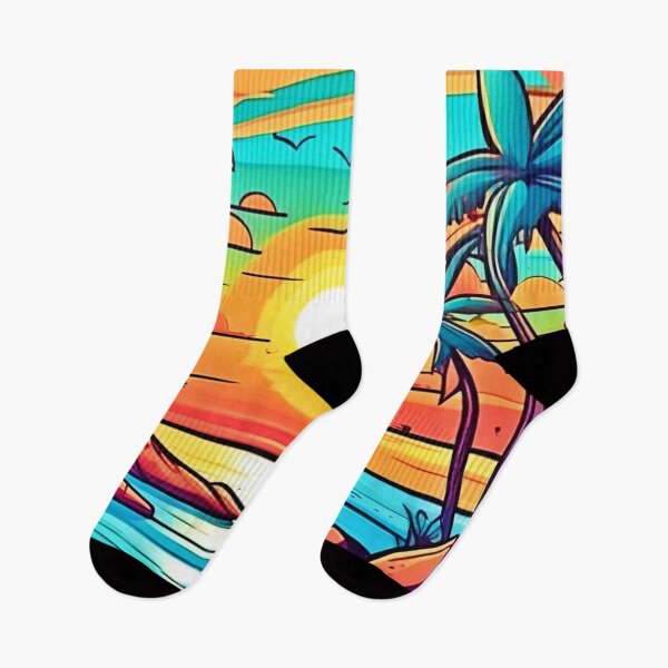 Item preview, Tropical Sunset: Vivid Coast designed and sold by Health And Fitness Posts e-Store.