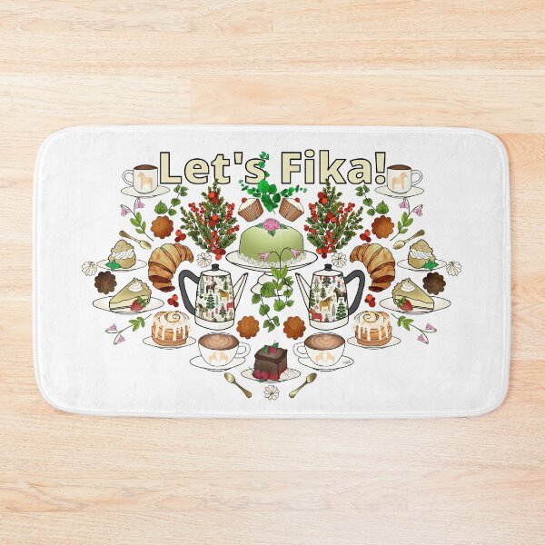 Item preview, Let's Fika! designed and sold by IrishVikingDesigns.
