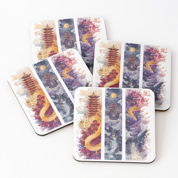 Item preview, Lunar Dragon Majesty – Enchanting Chinese New Year 2025 Fantasy Art designed and sold by AnnDesignStudio.