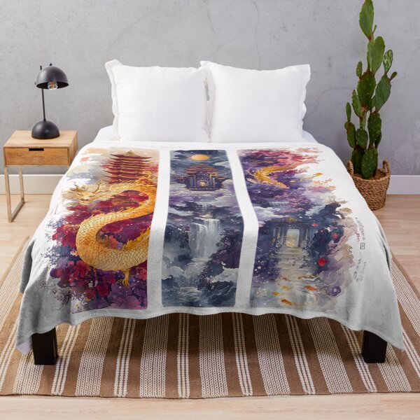 Item preview, Lunar Dragon Majesty – Enchanting Chinese New Year 2025 Fantasy Art designed and sold by AnnDesignStudio.