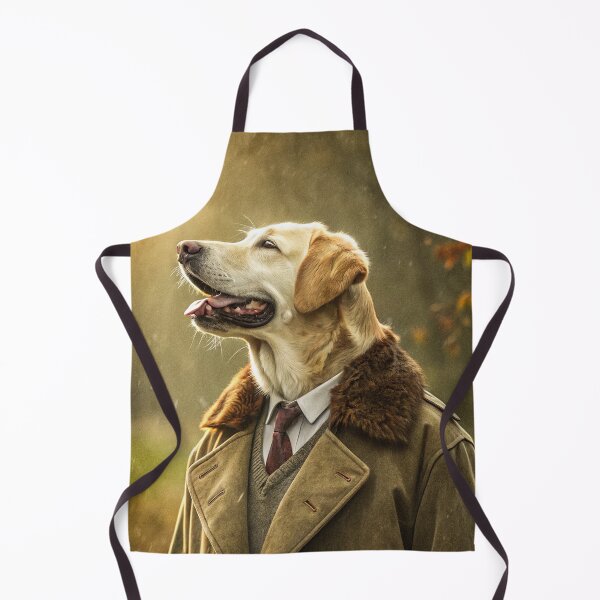 Item preview, Businessman Golden Retriever dog coat sunny ottun walk designed and sold by NuttyAnimals.