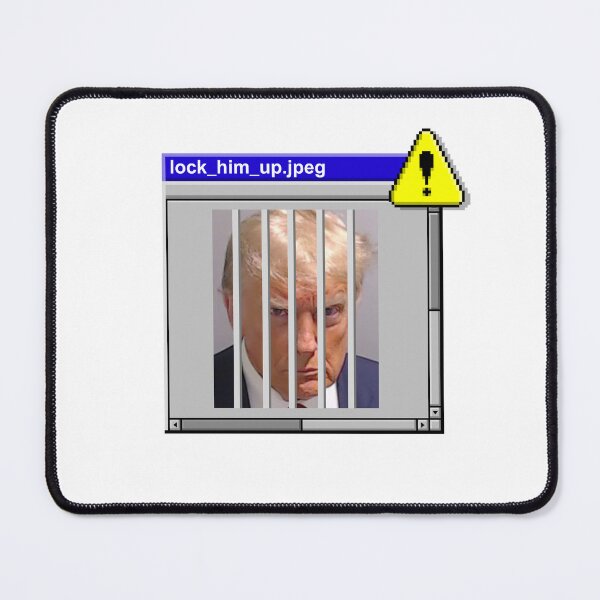Item preview, Lock Him Up Trump Mugshot jpeg designed and sold by brianarells.