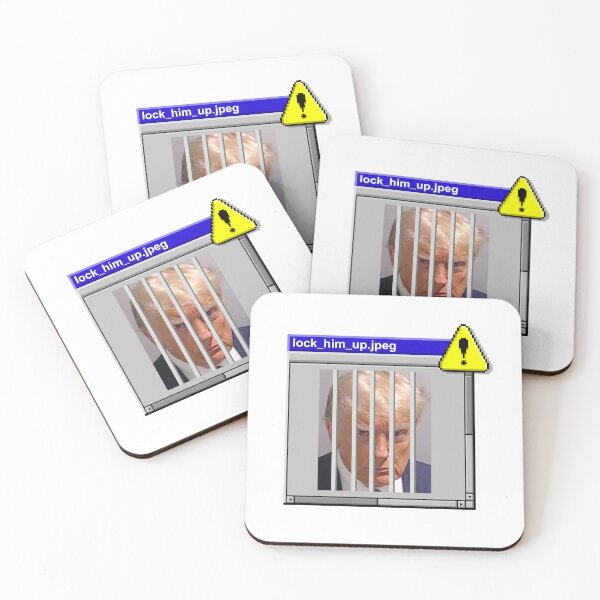 Item preview, Lock Him Up Trump Mugshot jpeg designed and sold by brianarells.