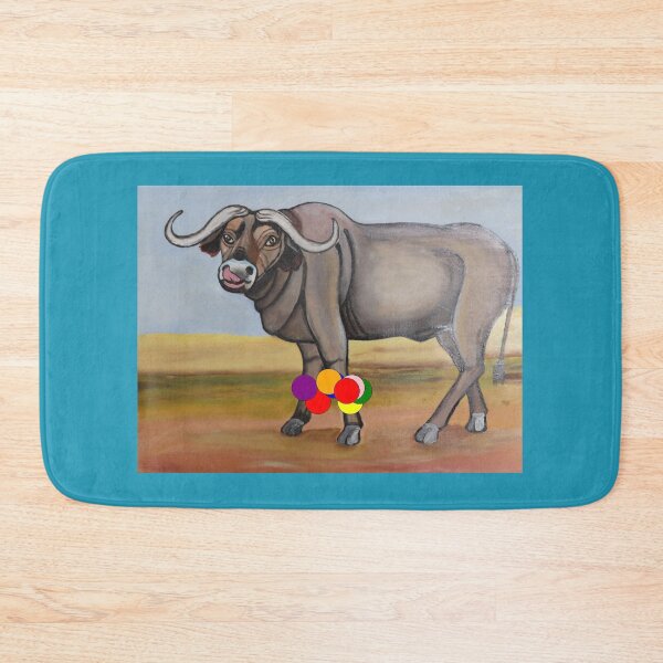 Item preview, Joyful Buffalo: Strength Meets Festivity designed and sold by annenambiro.