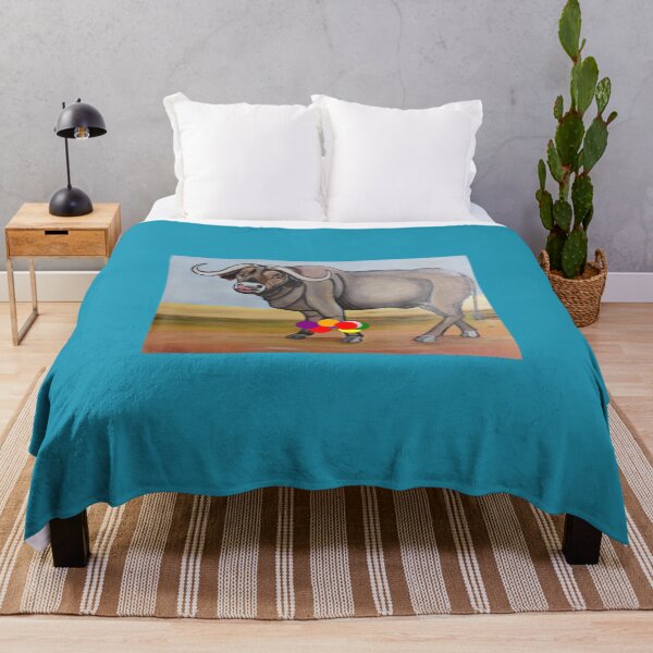 Item preview, Joyful Buffalo: Strength Meets Festivity designed and sold by annenambiro.