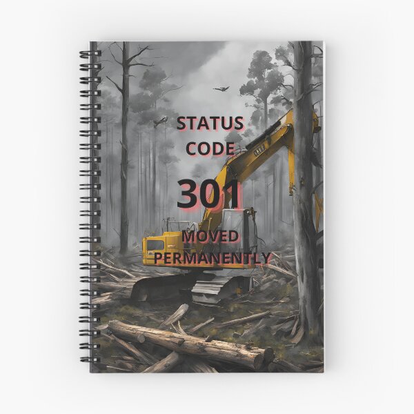 Item preview, STATUS CODE 301 Moved Permanently,  http, Error 301 designed and sold by GOLDENGARDENART.