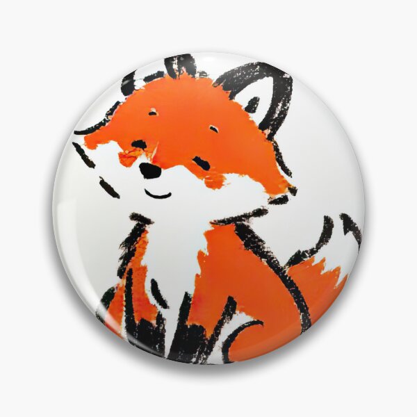 Item preview, Cute Fox Ink Sketch designed and sold by SunkenCost.