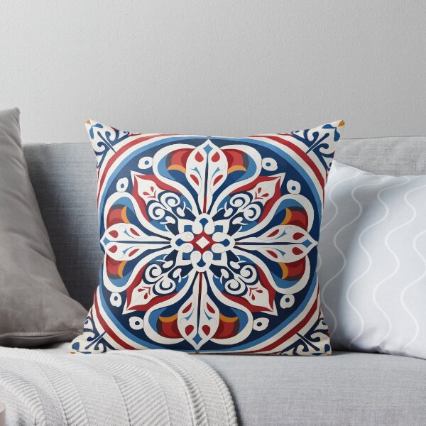 Item preview, Ramadan Khayameya in white pillow designed and sold by vanilla art.
