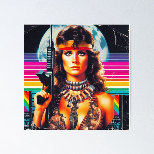 Item preview, 80s Action Woman designed and sold by PulpVintage.