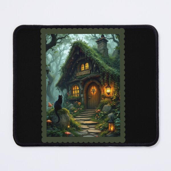 Item preview, The Witch's Cottage designed and sold by WyrddandWonderful.