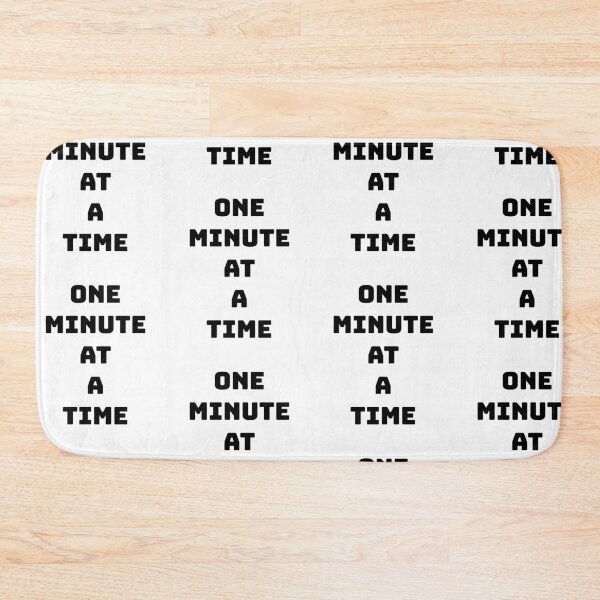 Item preview, One minute at a time, Inspirational aa quote  designed and sold by Merchattack.