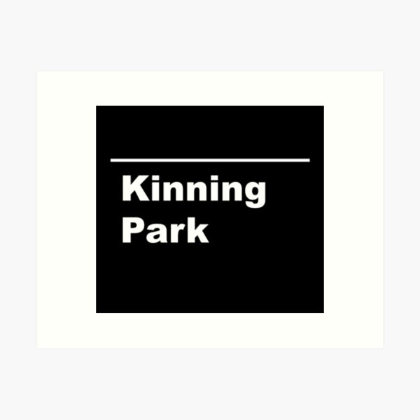 Artikel-Vorschau von Geo3Doodles U-Bahnstation Glasgow im NYC-Stil (Kinning Park), designt und verkauft von Geo3doodles.
