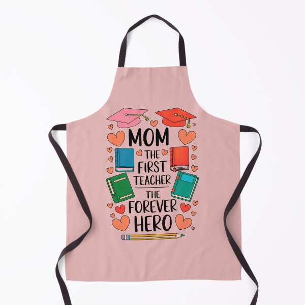 Item preview, Mom: The First Teacher, The Forever Hero. designed and sold by elynne9.