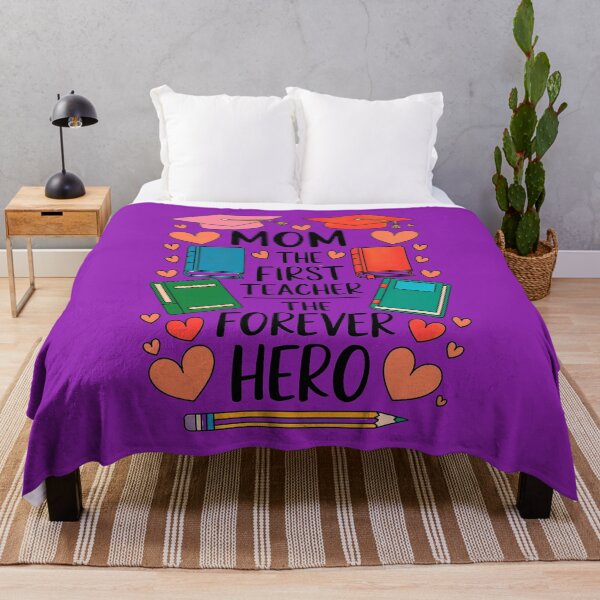 Item preview, Mom: The First Teacher, The Forever Hero. designed and sold by elynne9.