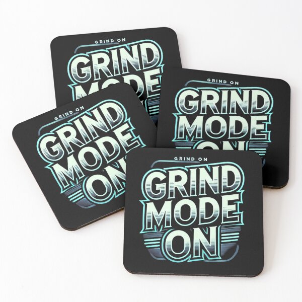 Item preview, "Grind Mode On" designed and sold by Jomfy-Comfy.