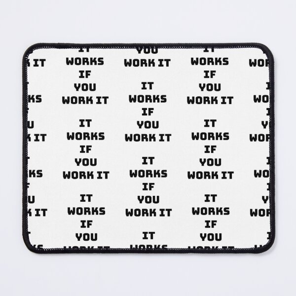 Item preview, It works if you work it, Inspirational aa quote designed and sold by Merchattack.