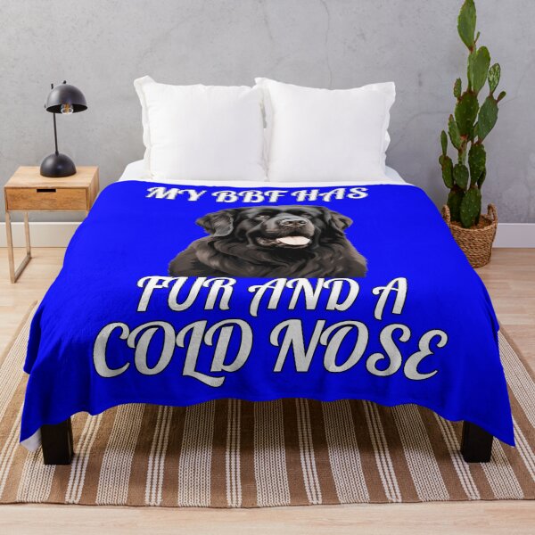 Item preview, Newfoundland Dog Pet Owner Art Design My BFF Has Fur And A Cold Nose designed and sold by fantasticdesign.