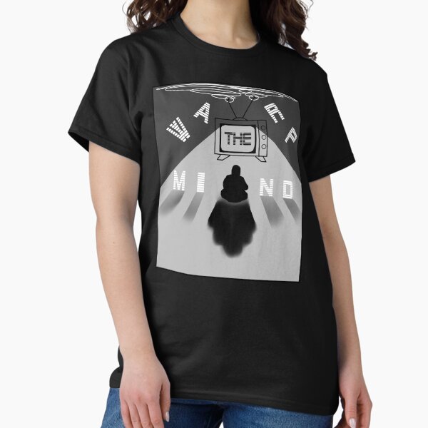 Vista previa del artículo con la obra «Control mental de la televisión», diseñado y vendido por Seeded.