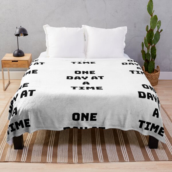 Item preview, One day at a time, Inspirational aa quote designed and sold by Merchattack.