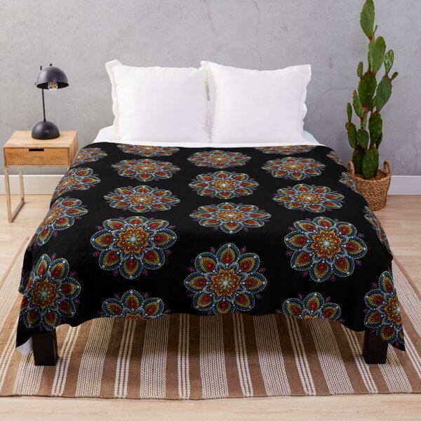 Item preview, Shining bead pattern Lotus Mandala designed and sold by TeeARTHY.