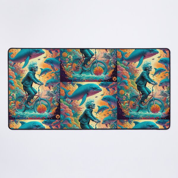 Item preview, Albert Hofmann riding a bike on a psychedelic trip while taking LSD designed and sold by GreenKingShop.