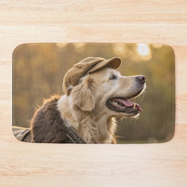 Item preview, Golden Retriever Dog Broad Smile Coat Furry Trim designed and sold by NuttyAnimals.