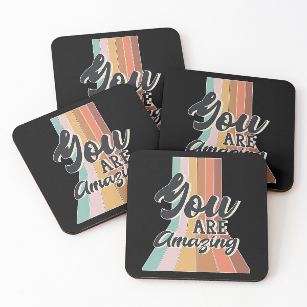 Item preview, Retro You Are Amazing Positive Message Motivational Teacher designed and sold by MadrigueraSM-.