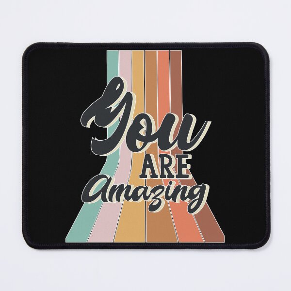 Item preview, Retro You Are Amazing Positive Message Motivational Teacher designed and sold by MadrigueraSM-.