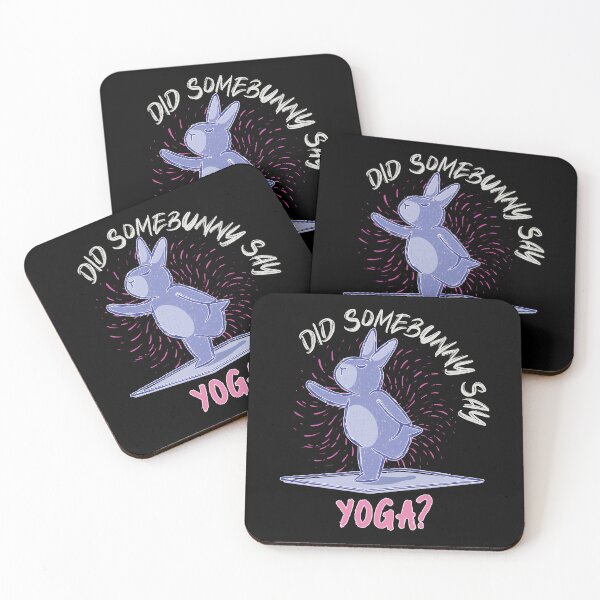 Item preview, Did Somebunny Say Yoga designed and sold by MadrigueraSM-.