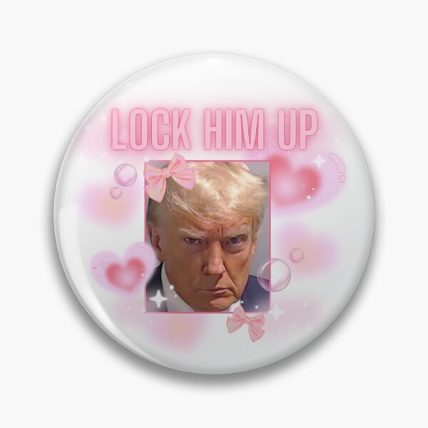Item preview, Lock Him Up Trump Mugshot Cutesy designed and sold by brianarells.
