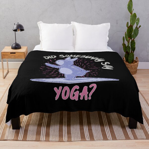 Item preview, Did Somebunny Say Yoga designed and sold by MadrigueraSM-.