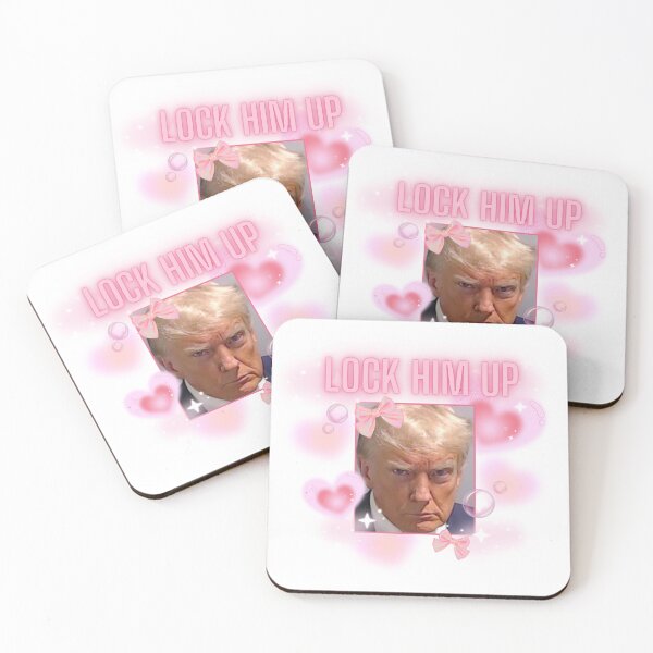 Item preview, Lock Him Up Trump Mugshot Cutesy designed and sold by brianarells.