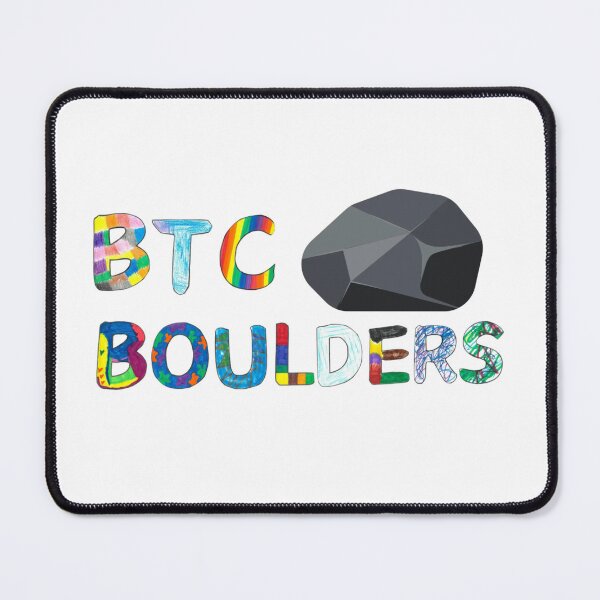Vista previa del artículo con la obra «Rocas coloridas BTC 2», diseñado y vendido por emilygoodson917.