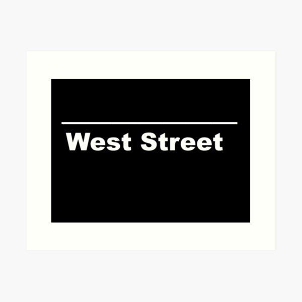 Artikel-Vorschau von Geo3Doodles U-Bahnstation Glasgow (West Street) im NYC-Stil, designt und verkauft von Geo3doodles.