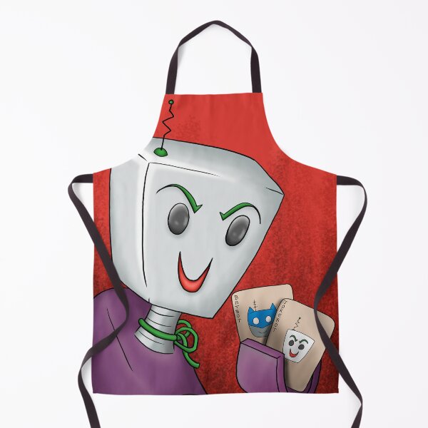 Item preview, The Bot Who Laughs designed and sold by ArtOfLoveBots.